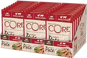 Wellness CORE Purely Paté de Pollo y Ternera para Gatos